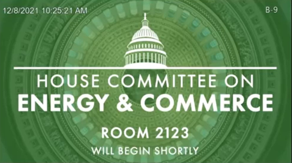 Guardian Research Network, Congressional Subcommittee Hearing of December 2021